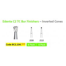 Edenta TC C2.104.*** Burs Finisher Inverted Cone - 5 Pack - Options Available